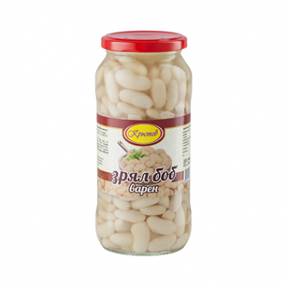 Зрял боб Кръстев 540г Бял