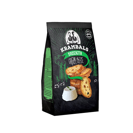 Брускети Крамбалс 70г Крема сирене