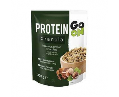 Протеинова гранола Гоу Уан 300г Шоколад и ядки Протеинова гранола Гоу Уан 300г Шоколад и ядки