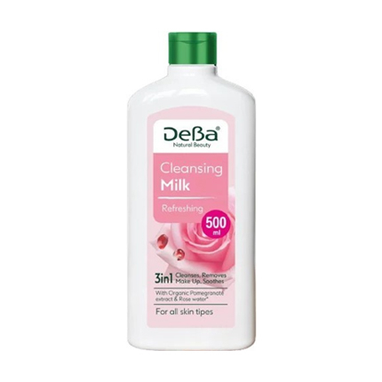 Тоалетно мляко Дева 500мл Нар и роза