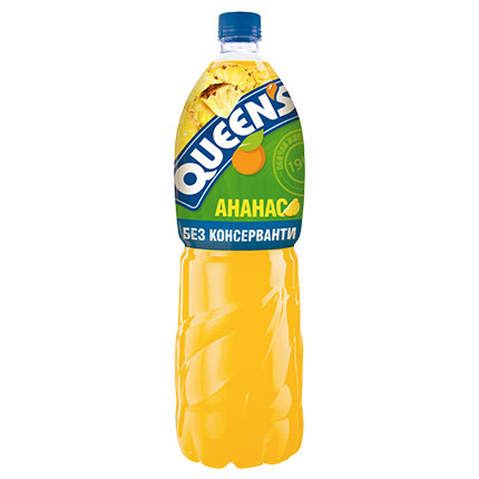 Напитка Куинс 2л Ананас