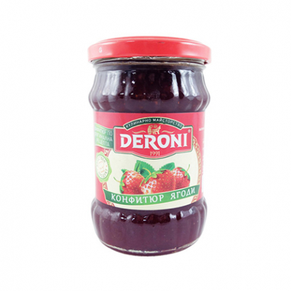 Конфитюр Дерони 300г Ягода