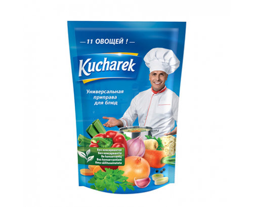 Универсална зеленчукова подправка Кухарек 200г Универсална зеленчукова подправка Кухарек 200г