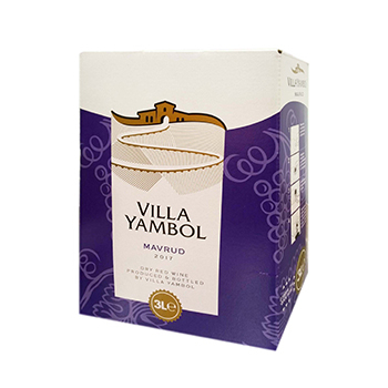 Вино Вила Ямбол 3л Мавруд