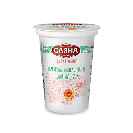 Кисело мляко Саяна 2% 400г ЗНП Кисело мляко Саяна 2% 400г ЗНП