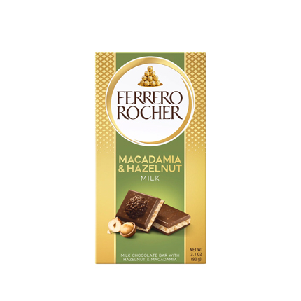 Шоколад Фереро Роше 90г Млечен с макадамия