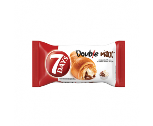 Кроасан 7 Дейс Дабъл 92г Ванилия и какао Кроасан 7 Дейс Дабъл 92г Ванилия и какао