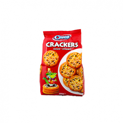 Крекери Кроко 150г Сусам