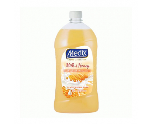 Течен сапун Медикс 800мл Мед и мляко Течен сапун Медикс 800мл Мед и мляко