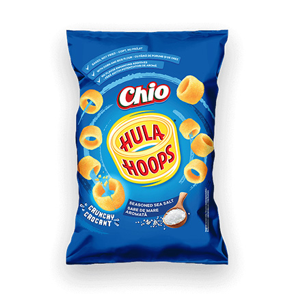 Снакс Хула Хупс 70г С морска сол