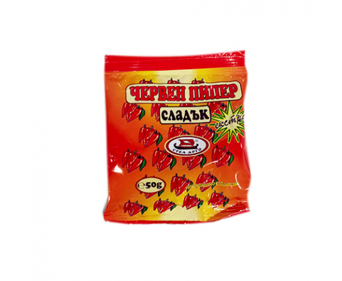 Червен пипер Стел Арго 50г Сладък Червен пипер Стел Арго 50г Сладък