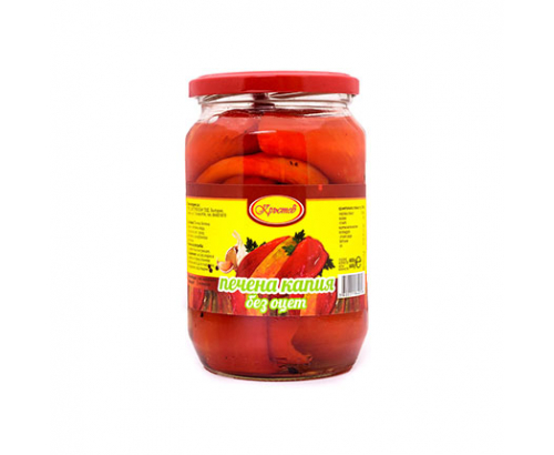 Печена капия Кръстев 680г Печена капия Кръстев 680г