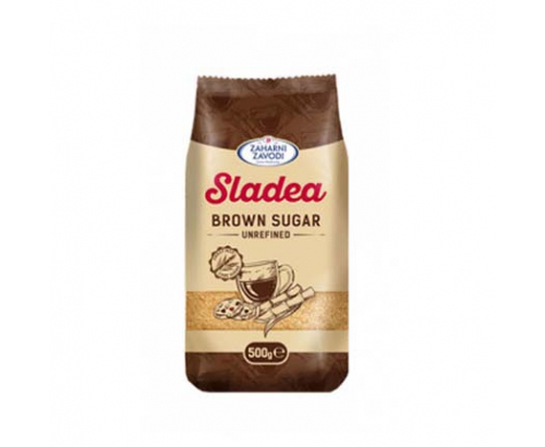 Кафява захар Сладея 500г Кафява захар Сладея 500г