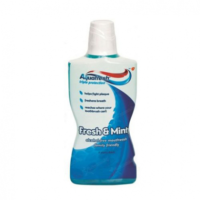 Вода за уста Аквафреш 500мл Трипъл протекшън