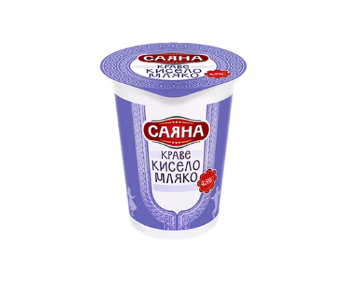 Кисело мляко Саяна 4,5% 400г Кисело мляко Саяна 4,5% 400г