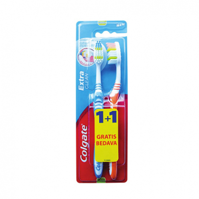 Четка за зъби Колгейт Екстра Клийн 2бр