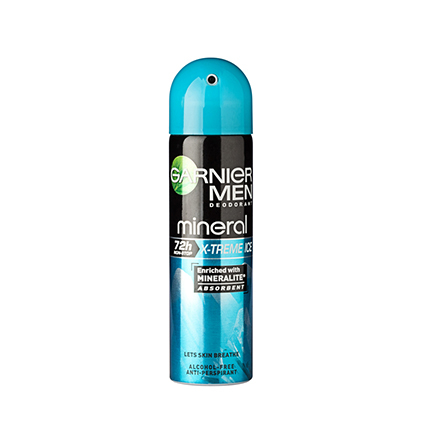 Део спрей Гарние Мен 150мл Минерал екстрийм Део спрей Гарние Мен 150мл Минерал екстрийм