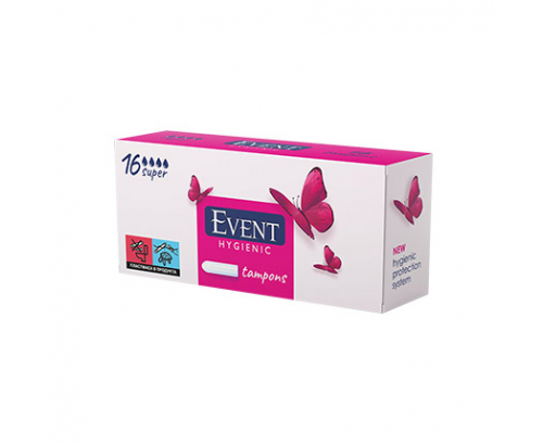 Тампони Евент 16бр Супер Тампони Евент 16бр Супер