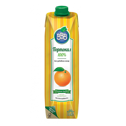ВВВ 1л Портокал 100%