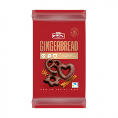 Медени претцели Ламберц 400г С черен шоколад