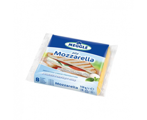 Моцарела Мегле 150г Слайс Моцарела Мегле 150г Слайс