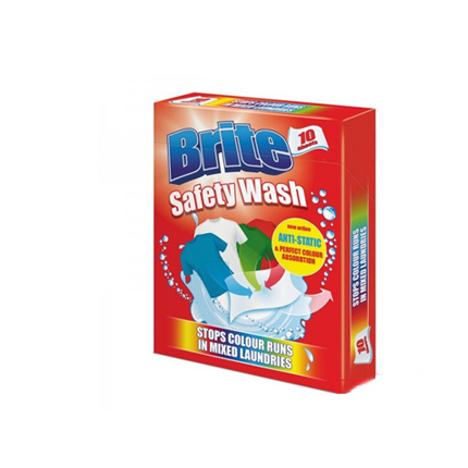 Цветоулавящи кърпички Брайт 10бр Антистатик за цветно пране Цветоулавящи кърпички Брайт 10бр Антистатик за цветно пране