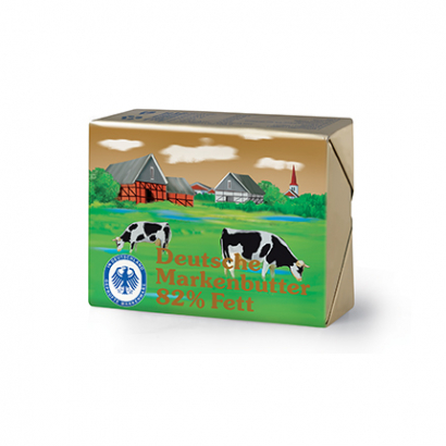 Краве масло Дойче Маркенбутер 250г 82%