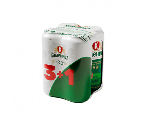 Бира Каменица 4х500мл кен Бира Каменица 4х500мл кен