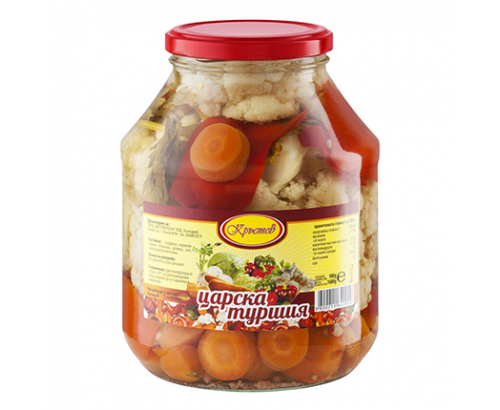 Царска туршия Кръстев 1,68кг Царска туршия Кръстев 1,68кг