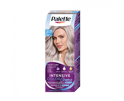 Боя за коса Палете Интензив Калър Крийм 10-19 Сребърно Рус Боя за коса Палете Интензив Калър Крийм 10-19 Сребърно Рус