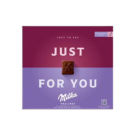 Шоколадови бонбони Милка 110г