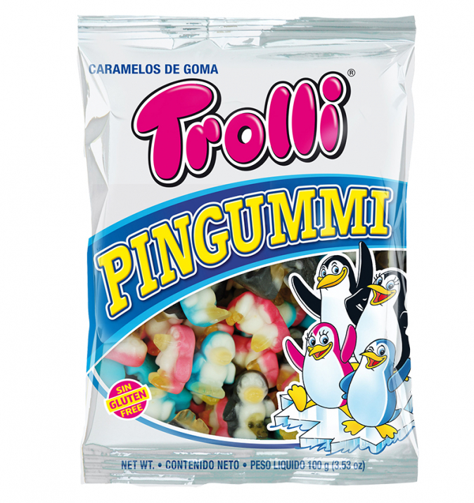Желирани бонбони Троли 100г Пингвини