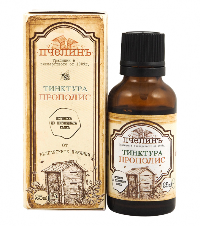 Прополисова тинктура Пчелинь 25мл