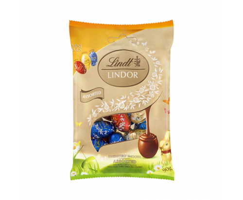 Шоколадови яйца Линдт Линдор 90г Мини асорти