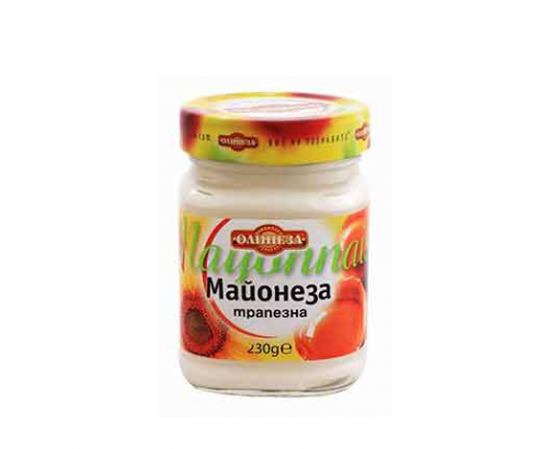 Майонеза Олинеза 230г Трапезна Майонеза Олинеза 230г Трапезна
