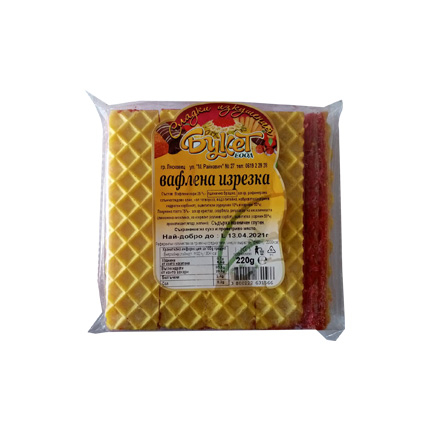 Вафлени изрезки Букет 200г Локум