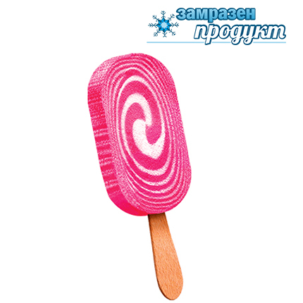 Сладолед Хепи Туист 100мл Малина