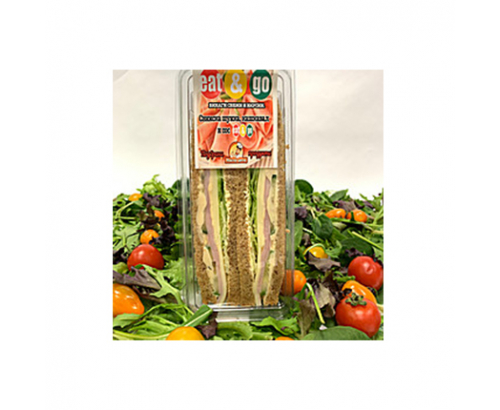 Триъгълен сандвич Ийт енд Го Класик Шунка и кашкавал Триъгълен сандвич Ийт енд Го Класик Шунка и кашкавал