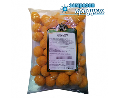 Панирани хапки със сирене Хапка 1кг Панирани хапки със сирене Хапка 1кг