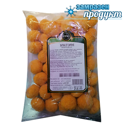 Панирани хапки със сирене Хапка 1кг