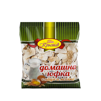 Домашна юфка Кръстев 200г Яйца и мляко