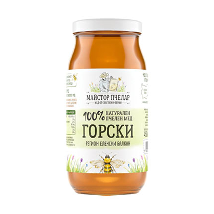 Пчелен мед Майстор Пчелар 450г Горски