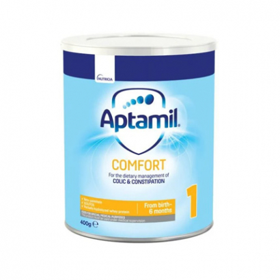 Адаптирано мляко Аптамил Комфорт 1 400г от 0 до 6 месеца