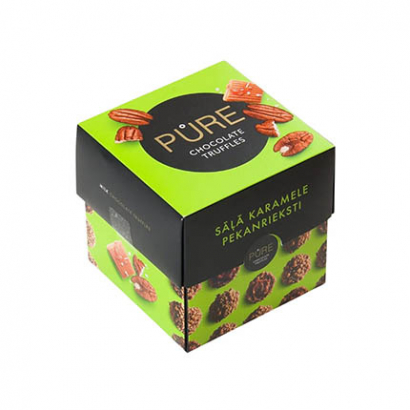 Шоколадови бонбони Пюр Куб 110г Солен карамел