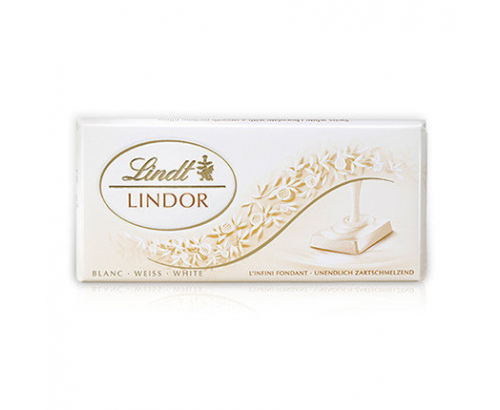 Шоколад Линдт Линдор 100г Бял Шоколад Линдт Линдор 100г Бял