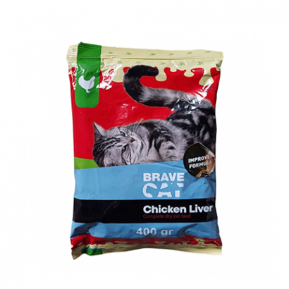 Храна за котки Брейв 400г Пиле