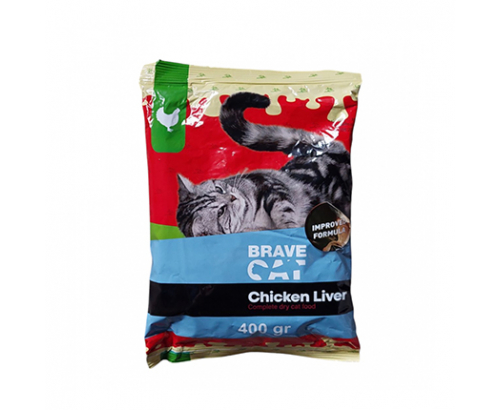 Храна за котки Брейв 400г Пиле Храна за котки Брейв 400г Пиле
