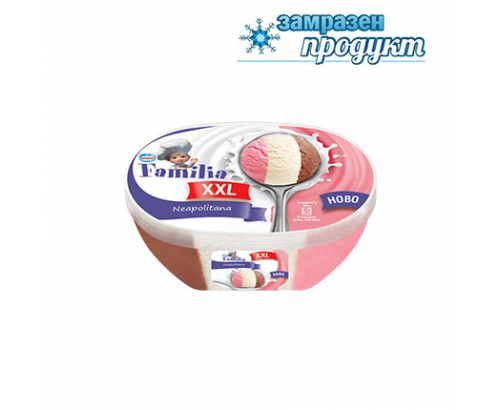 Сладолед Фамилия 970г Неаполитана Сладолед Фамилия 970г Неаполитана