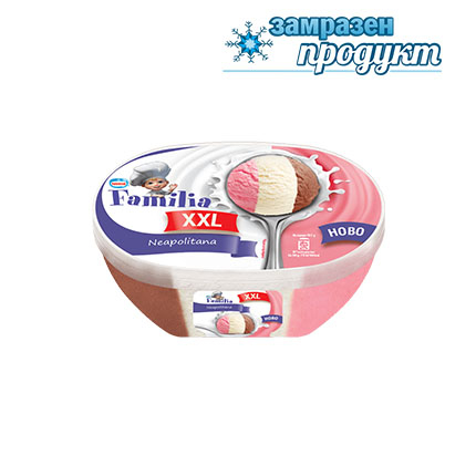 Сладолед Фамилия 970г Неаполитана