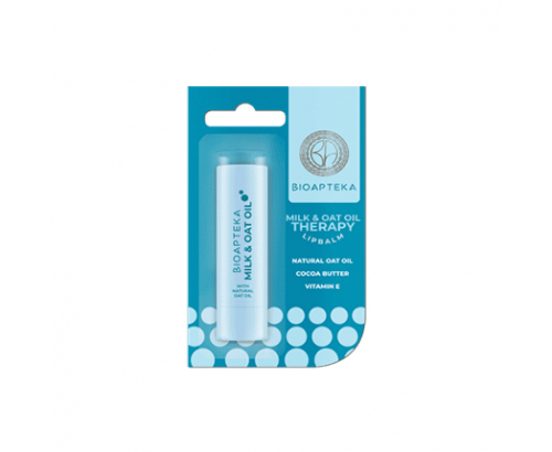 Балсам за устни Билка 4,5г С мляко и овес Балсам за устни Билка 4,5г С мляко и овес